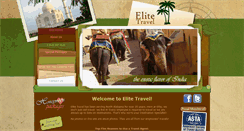 Desktop Screenshot of elitetravelco.com